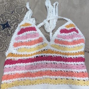 Multicolor Coverup Top.